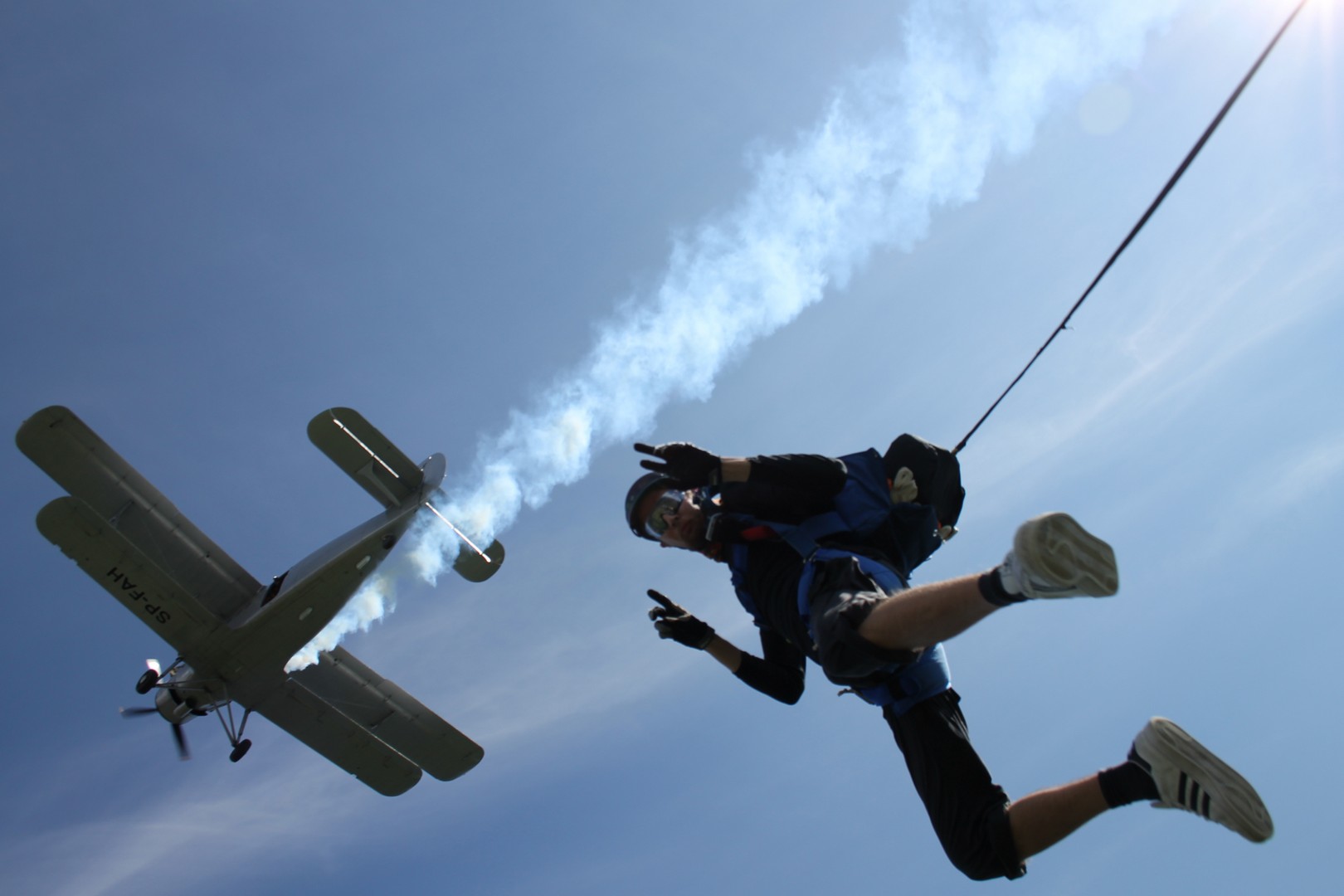 Ausstieg beim Ausbildungssprung